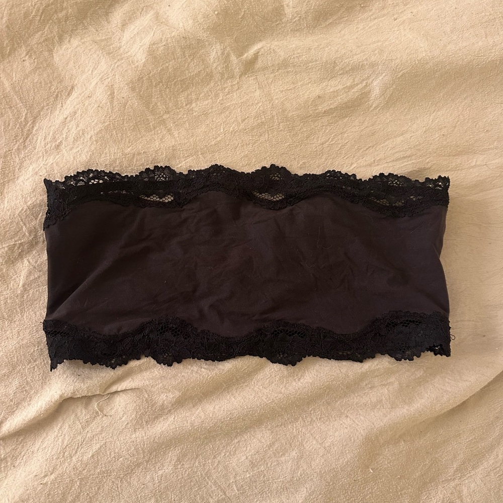 SKIMS Bandeau Onyx Small